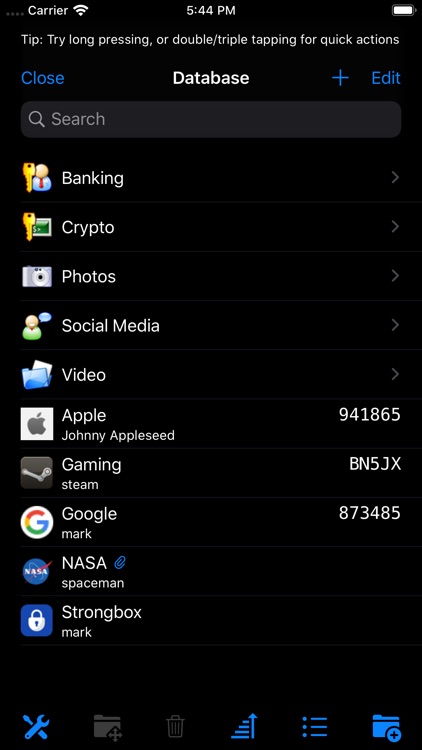 Strongbox - KeePass & PwSafe screenshot-6