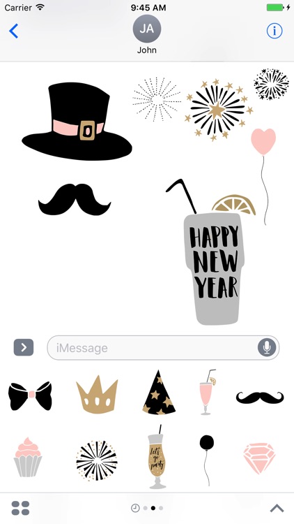 Happy New Year - Stickers