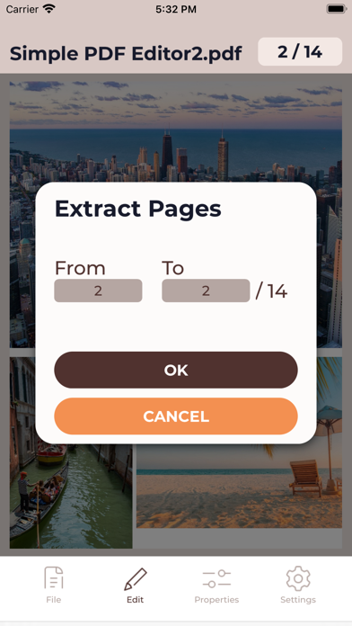 Simple PDF Editor Screenshot