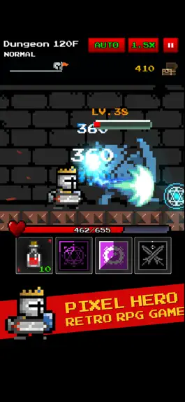 Game screenshot Grow Dungeon Hero apk