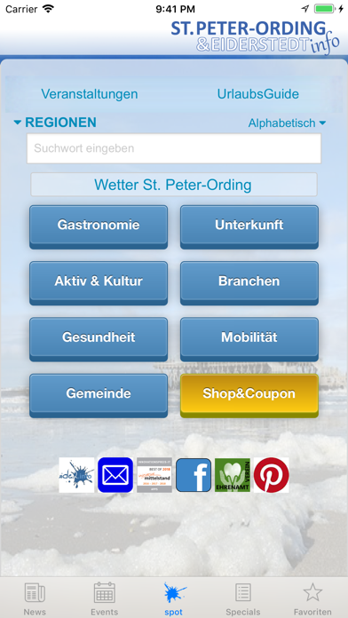 Screenshot #3 pour ST. PETER-ORDING info