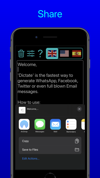 Voice To Text Pro - Dictate speech recognizer Screenshot 7