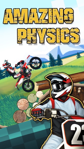 Screenshot #1 pour Jeux de Moto: moto cross jeux
