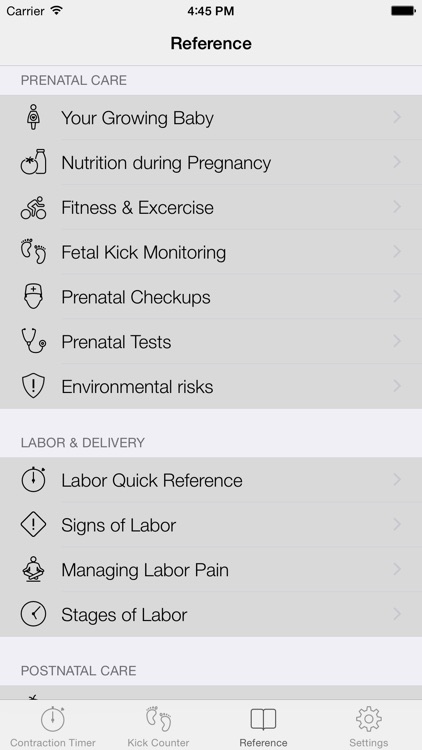 Full Term - Contraction Timer screenshot-3