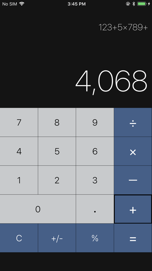 #1. Calculator - Calculator TM (iOS) 由: 俊波 李