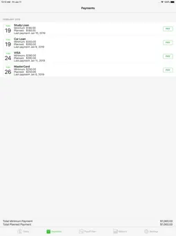 Debts screenshot 7