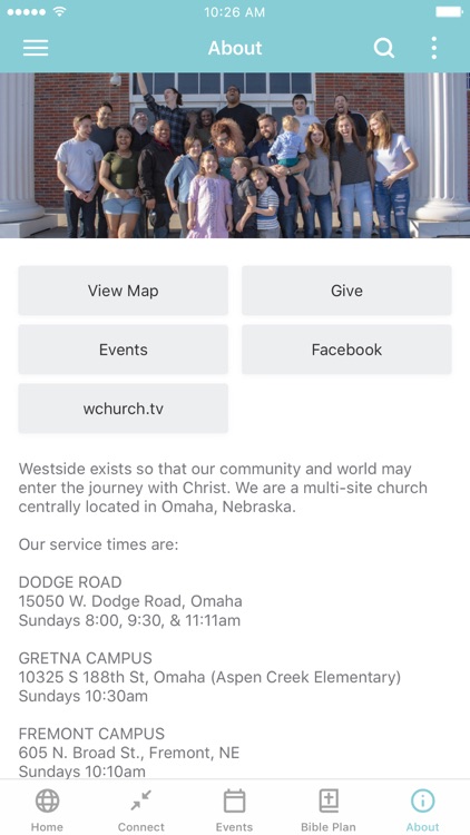 Westside Church App