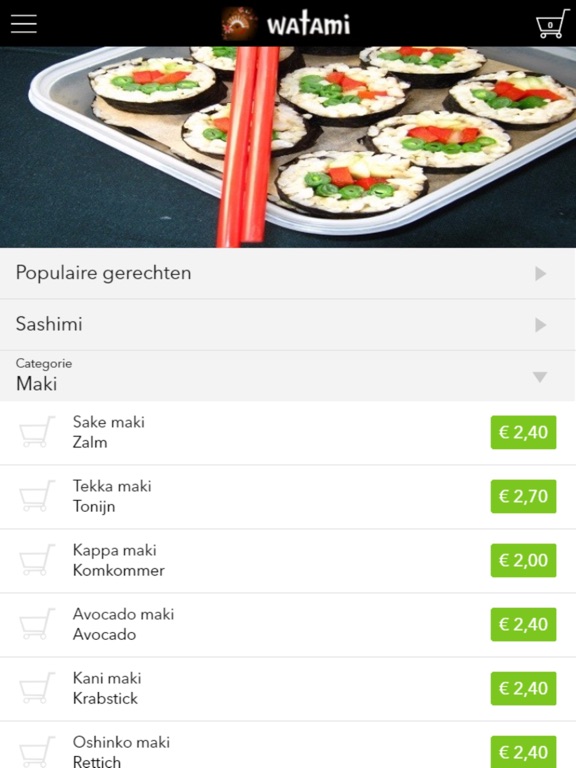 Screenshot #4 pour Sushi Watami