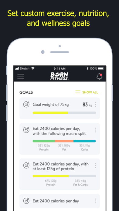 Born Fitness Screenshot