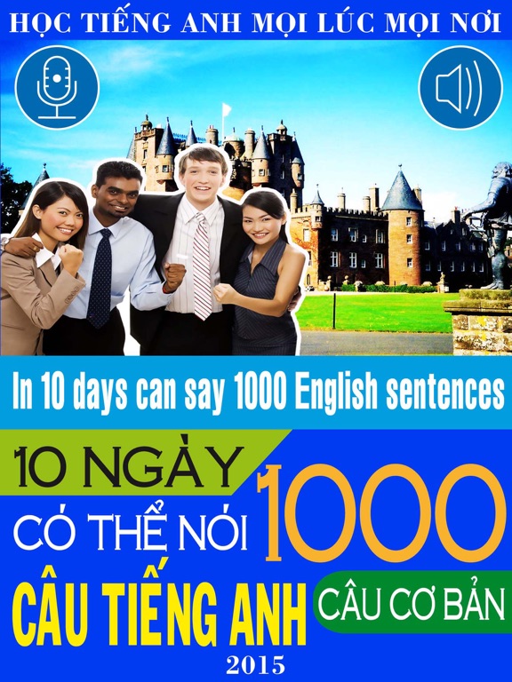 Screenshot #4 pour 10 ngày nói 1000 câu Anh CB