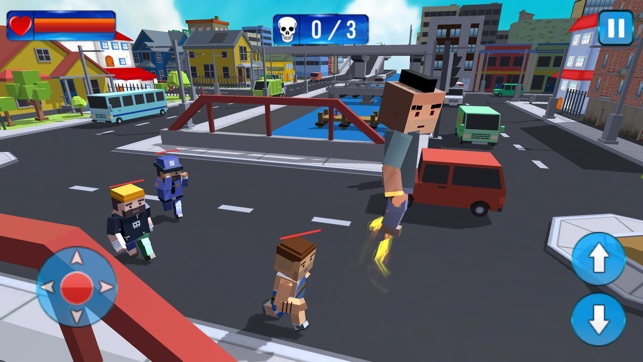 Blocky Gangster Crime War Sim(圖2)-速報App