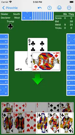 Game screenshot Pinochle - Expert AI apk