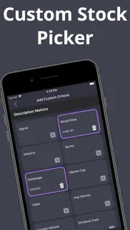 stocks picker iphone screenshot 2