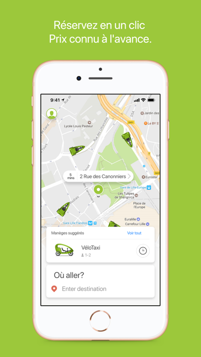 Happymoov Taxivélo Screenshot