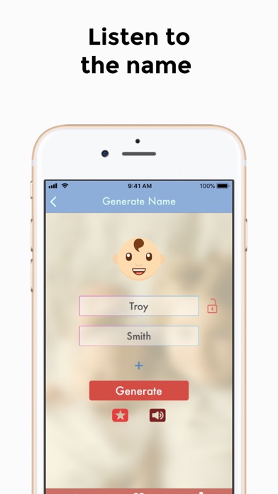 Baby Names Generator Screenshot 4 - AppWisp.com Baby Names Generator Screenshot 4 - AppWisp.com