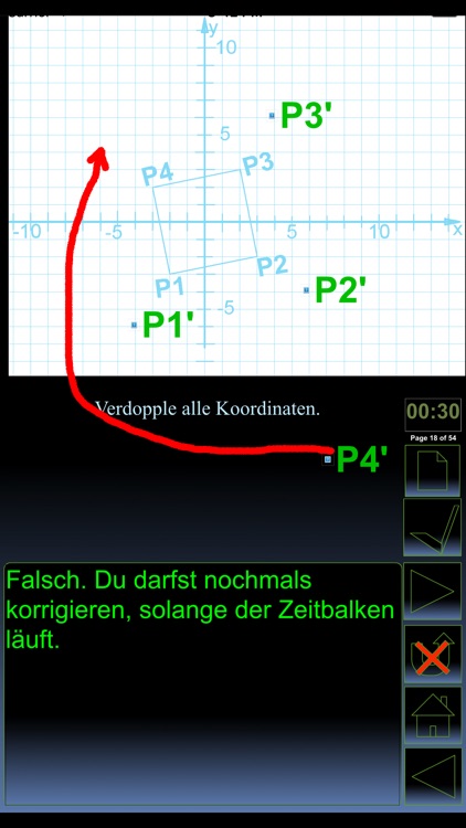 mathapp LU6 Koordinaten