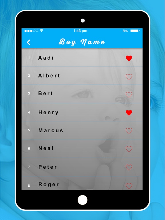 Screenshot #4 pour Baby Names Assistant