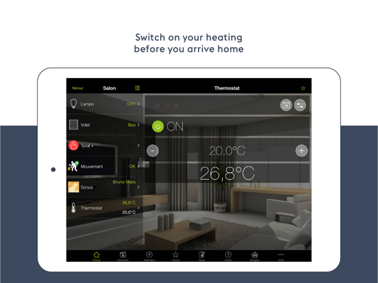 Lifedomus iPad screenshot 4 - Lifestyle app