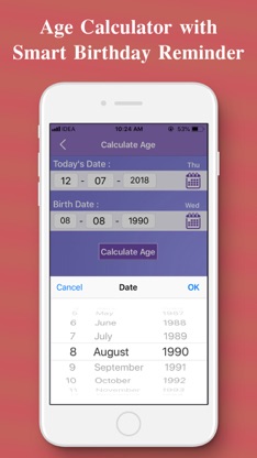 Age Calculator - Find Your Age screenshot 1
