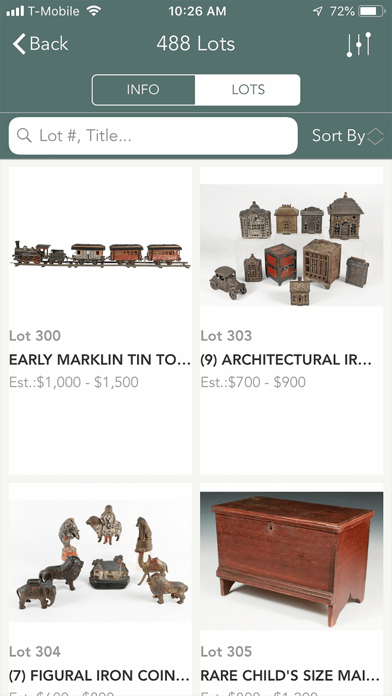 Thomaston Auction Screenshot