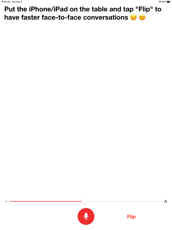 Hearing Helper - Live Captions iPad screenshot 5 - Medical app