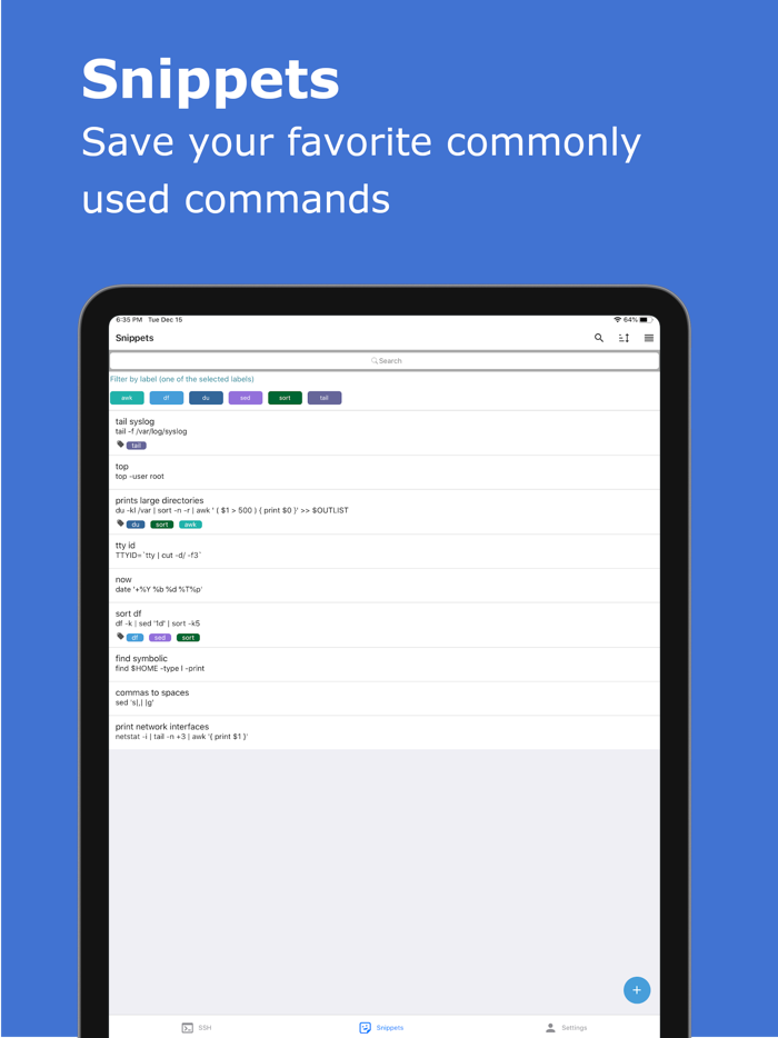xTerminal - SSH Terminal Shell