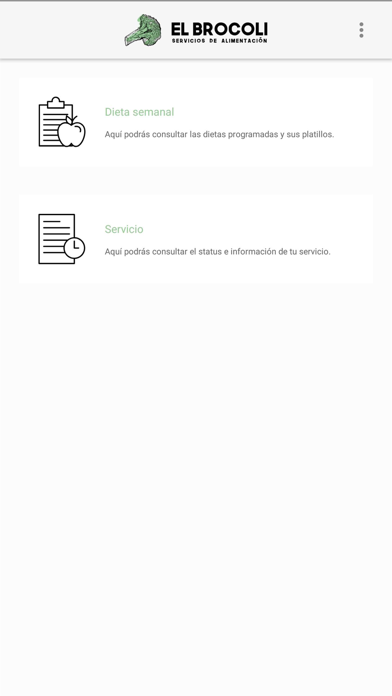 El Brocoli app screenshot