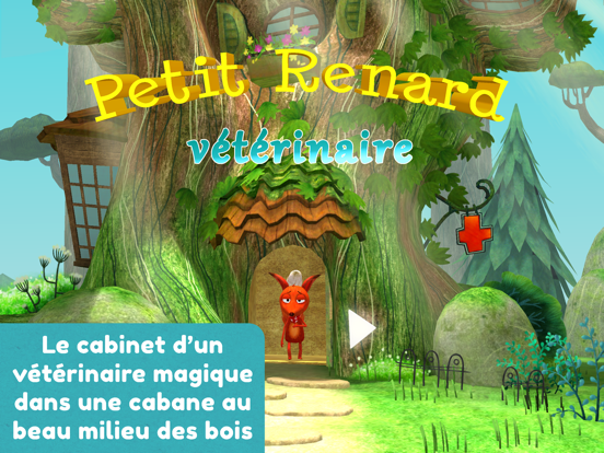 Petit renard vétérinaire 3D Petit renard vétérinaire 3D
