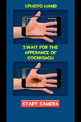 Game screenshot Cockroach Hand Funny Simulator apk