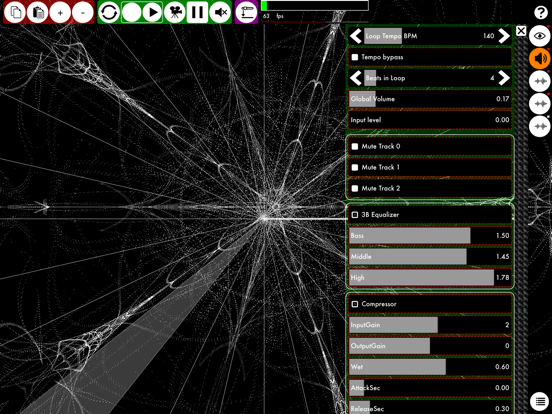 K Machine audio visual engine iPad app afbeelding 1