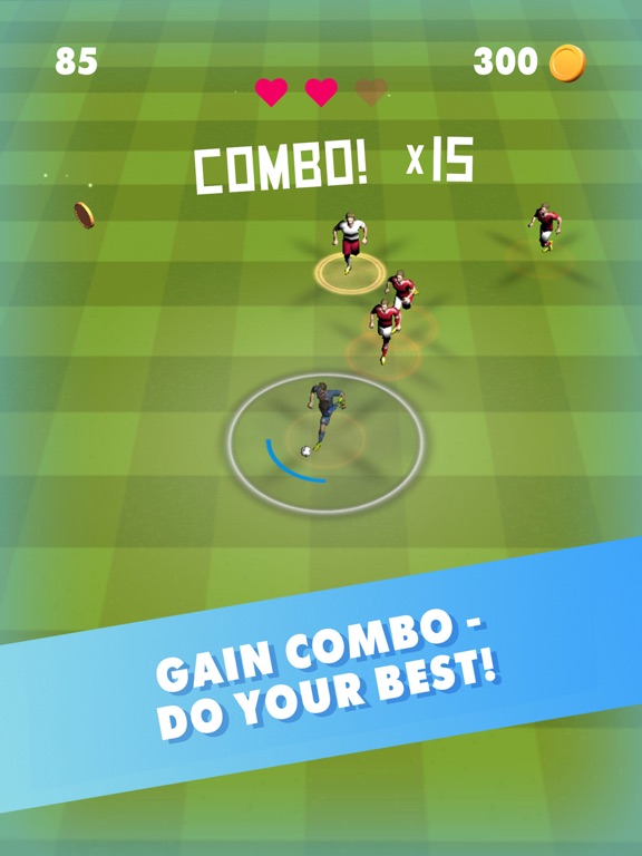 Soccer Rush - Dribbling Runner iPad screenshot