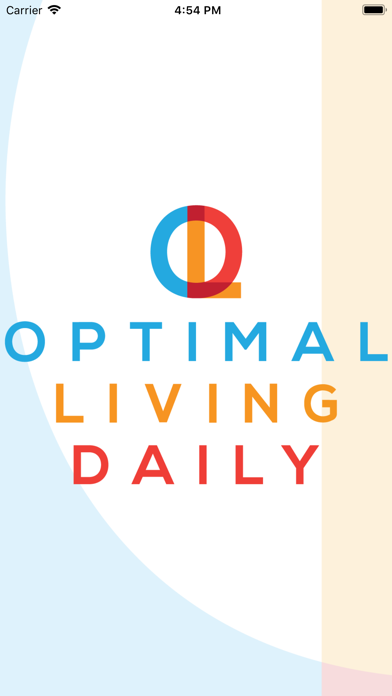 Optimal Living Daily Screenshot 1 - AppWisp.com Optimal Living Daily Screenshot 1 - AppWisp.com