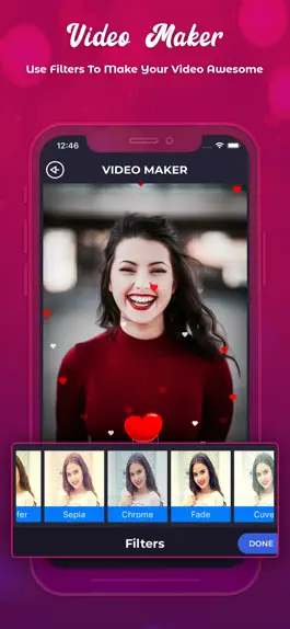 Game screenshot Vibes social media story maker apk