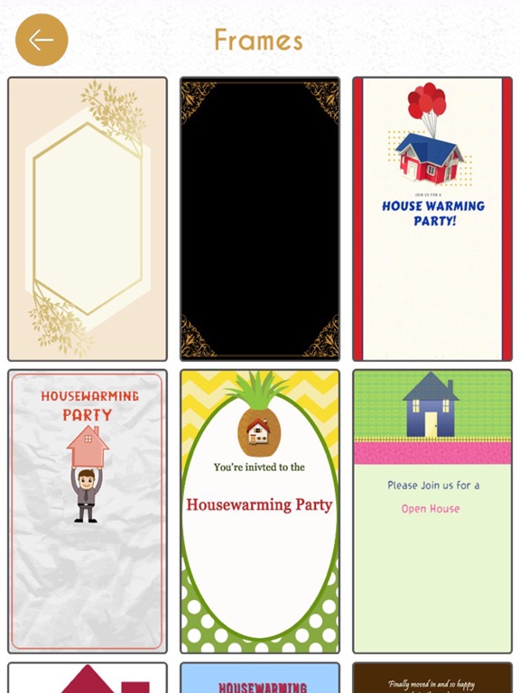 Screenshot #5 pour Housewarming Invitation Cards