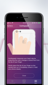 Cardiograph Heart Rate screenshot