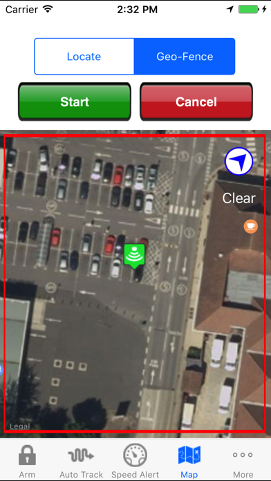 Back2you.com GPS tracker app Screenshot