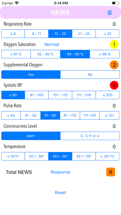 NEWS Calc screenshot 3