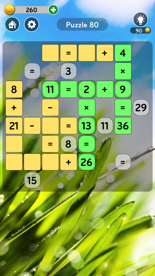 #3. Math Cross (iOS) 由: CHUN HUI YAO