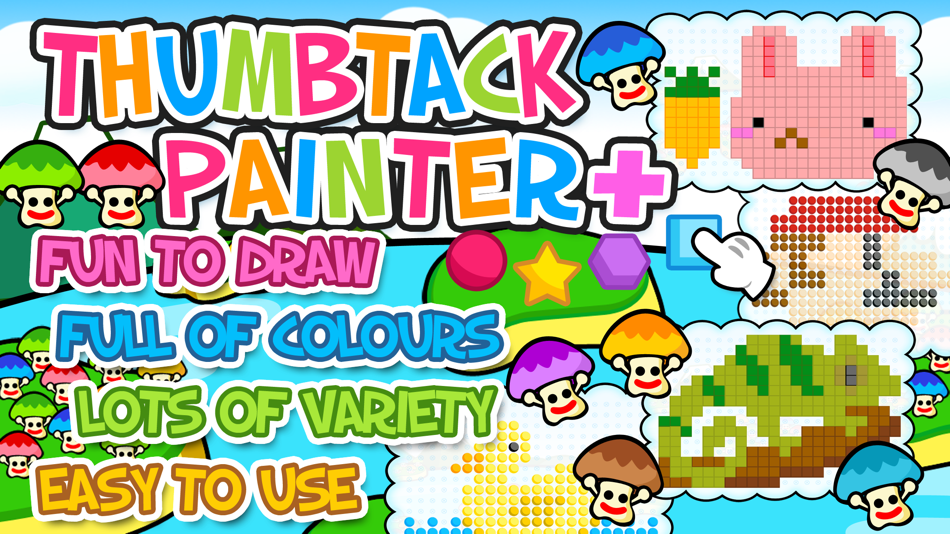 #2. Thumbtack Painter Plus (iOS) 由: Hamster Force Multimedia Ltd.