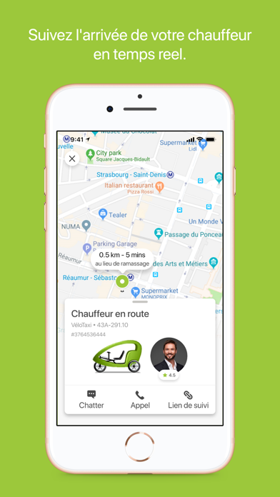 Happymoov Taxivélo Screenshot