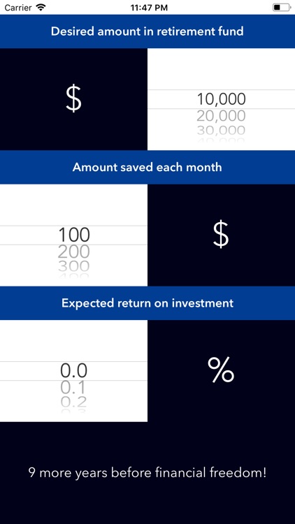 The Early Retirement App