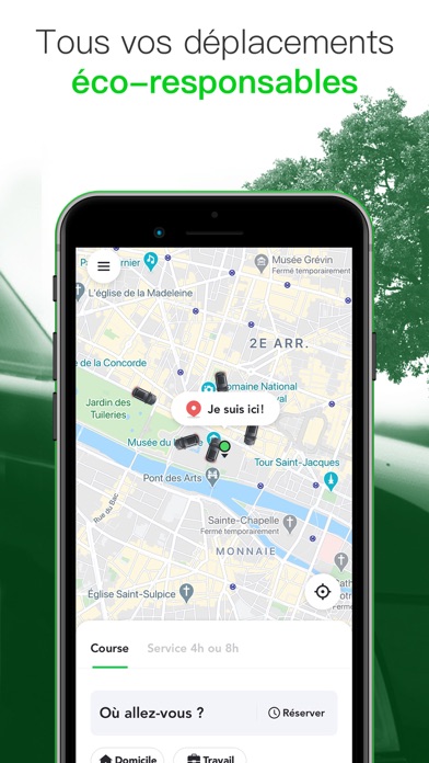 Screenshot #1 pour Caocao – chauffeurs VTC Paris