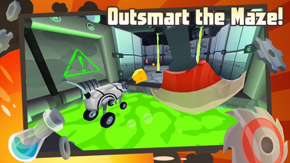#2. MouseBot (iOS) Por: Vector Unit