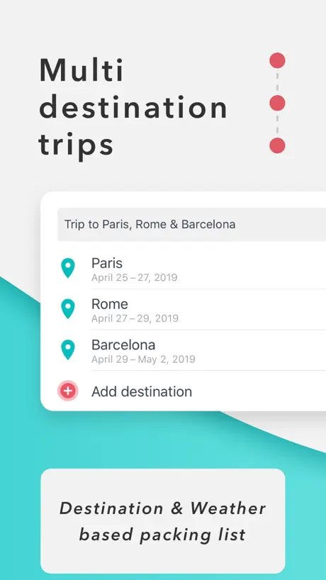 Packr Travel Packing List