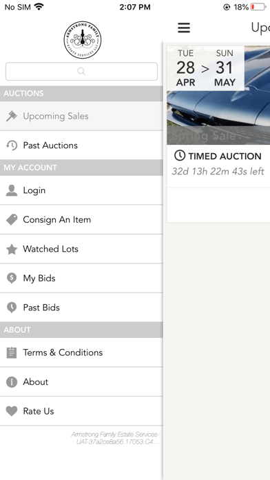 Kansas Estate Auctions Screenshot