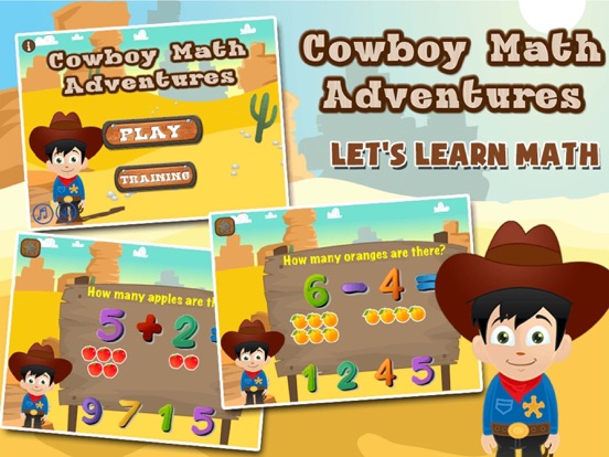 Screenshot #4 pour Cowboy Math Adventure