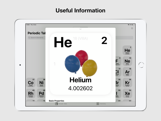 Periodiek Systeem Chemie 2024 iPad app afbeelding 5