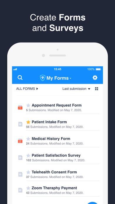 Jotform Health: Medical Forms Screenshot