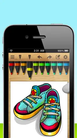 Game screenshot iColoringBook !!! Lite apk