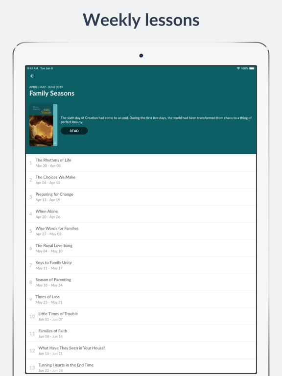 App screenshot